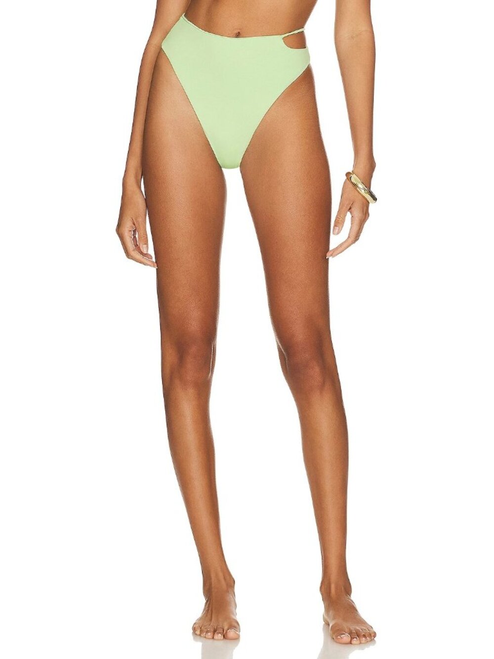 Riot Swim Eden Bikini Bottoms in Midori Medium New Womens Swim